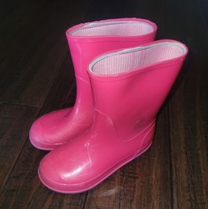 Canada Pink Rainboots sz 11-12